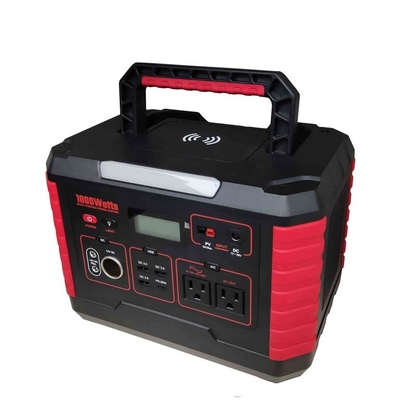 1000w Portable Power Station With Solar Panel for Outdoors Camping emergency lifepo4 battery Portable