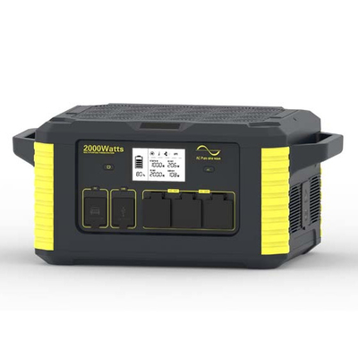 Support Manufacturer Super Emergency Mobile Camping Battery 2000w Power Station Fast Rechargeable Portable Solar Generator 2000w